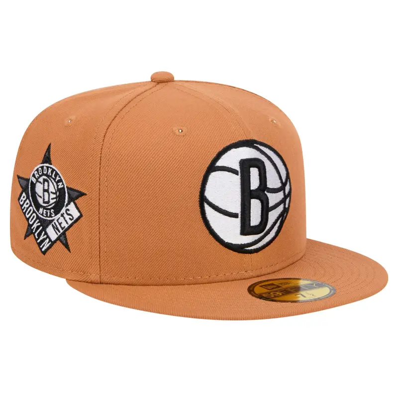 men8217s brooklyn nets new era tan color pack 59fifty fitted hat